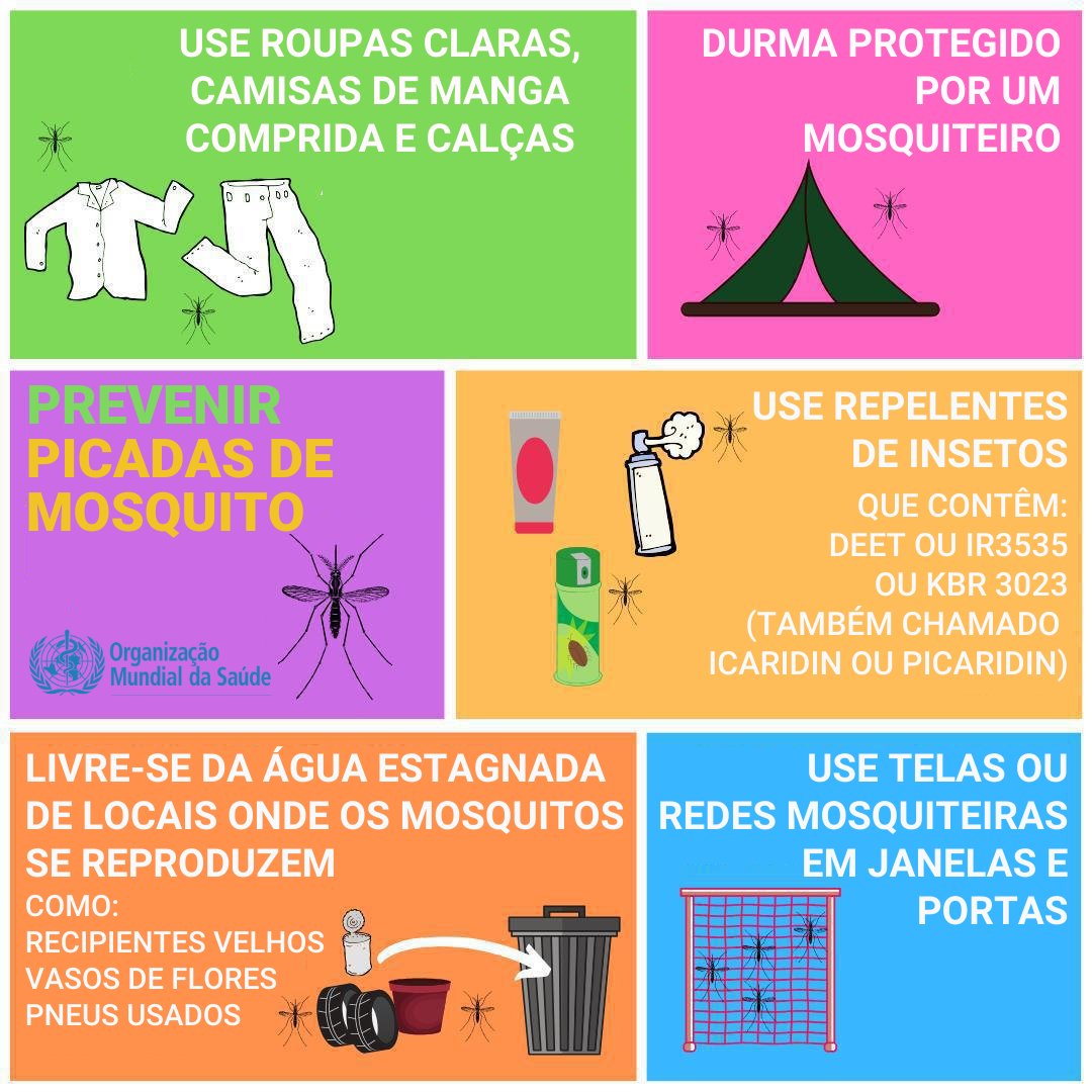 Medidas simples podem ajudar a proteger você e seus entes queridos dos riscos representados pelos mosquitos 🦟, incluindo a malária. Confira mais dicas de prevenção da OMS @WHO no #DiaMundialDeCombateÀMalária, esta quinta-feira: who.int/news-room/fact…