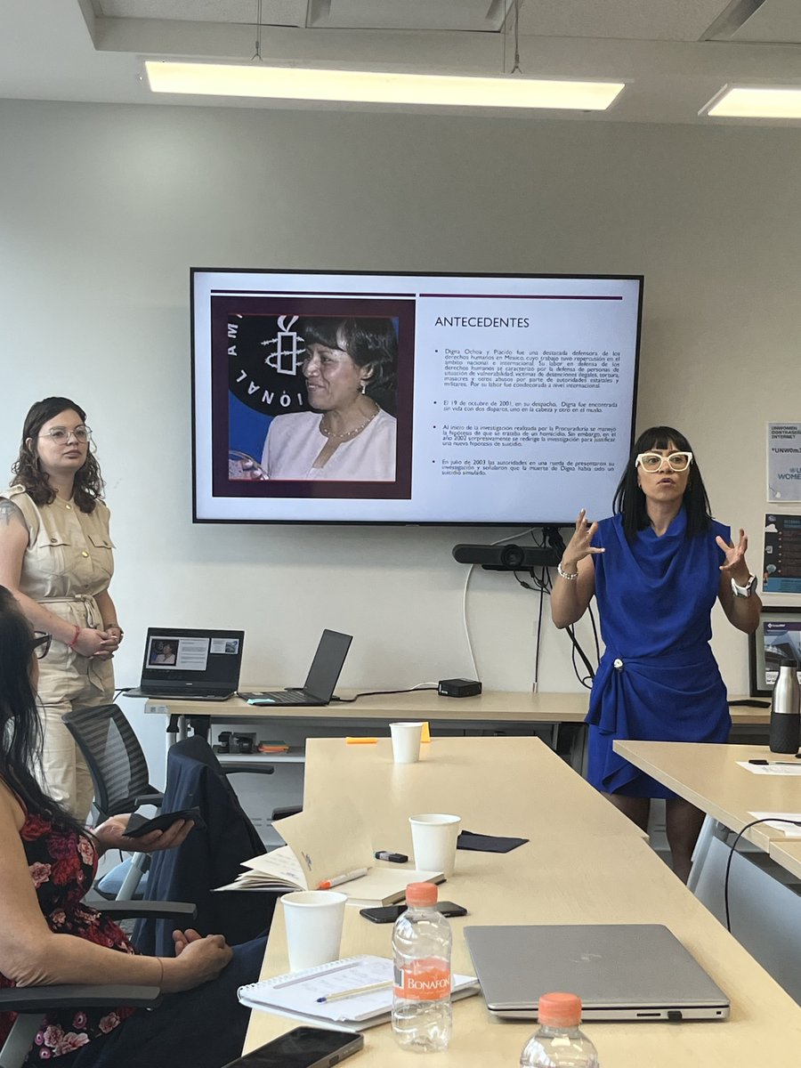 UNTrustFundEVAW's tweet photo. A continuación, escuchamos a @AccionDH, que lidera un proyecto innovador para crear y apoyar una red de abogadas que acompañen y defiendan casos de #VCMN en el norte, centro y sur de México. https://t.co/D58ZagypwY
