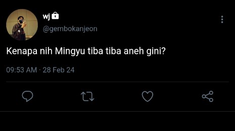 MINWON SHORT AU
Geng gamiz universe
-cemburu?