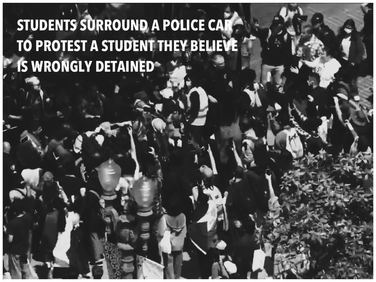 USC has a student body of 48,000 and LA has ~ 9,000 police officers. Even if only 25% of the student mobilize to get their voices heard, the police force is inadequate to contain the impassioned youngsters w/o firepower. Fact: just like Oct 7, this couldn’t happen overnight.