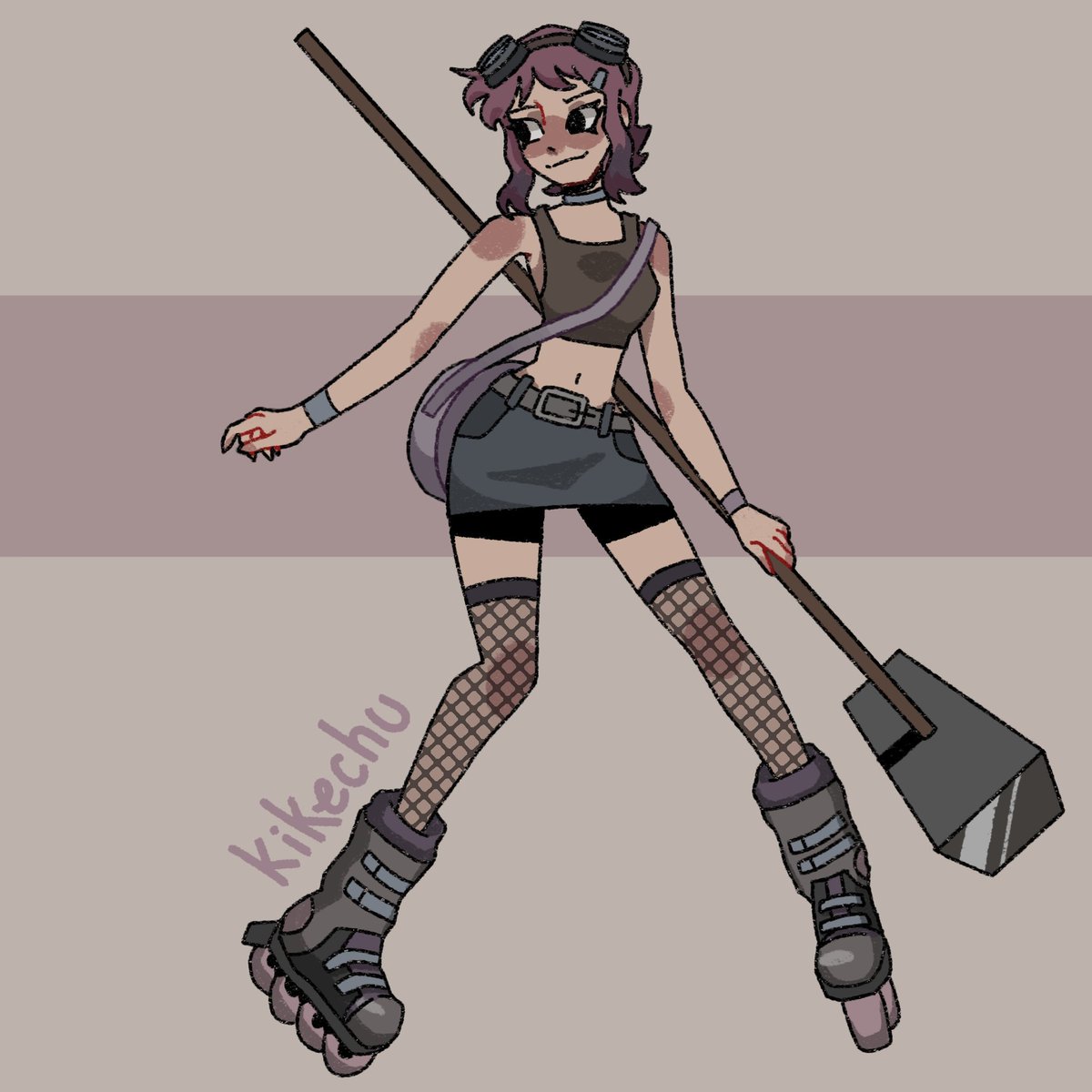 Ramona Flowers 🛐 
.
#ramonaflowers #ScottPilgrimTakesOff #dibujodigital #digitalart #drawing #dibujo