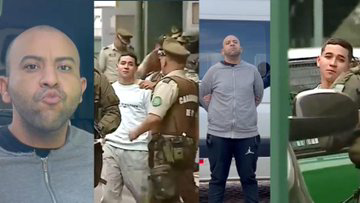 AlbertJulian13's tweet photo. 🚨Sonrisas y besos la conducta que se repite de todos los delincuentes asesinos venezolanos ilegales que son capturados por la policía. Especialista indica que ellos vienen de una cultura de la violencia para ellos la vida no vale nada!! SABEN QUE ONGS los protegen RT https://t.co/ocNgvfa3DS