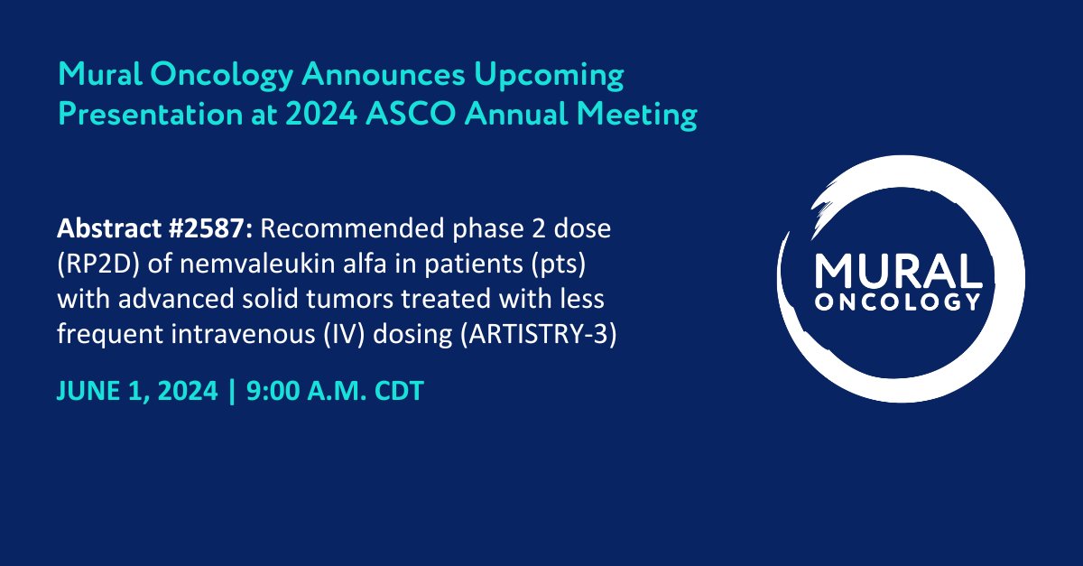 Mural Oncology tweet media