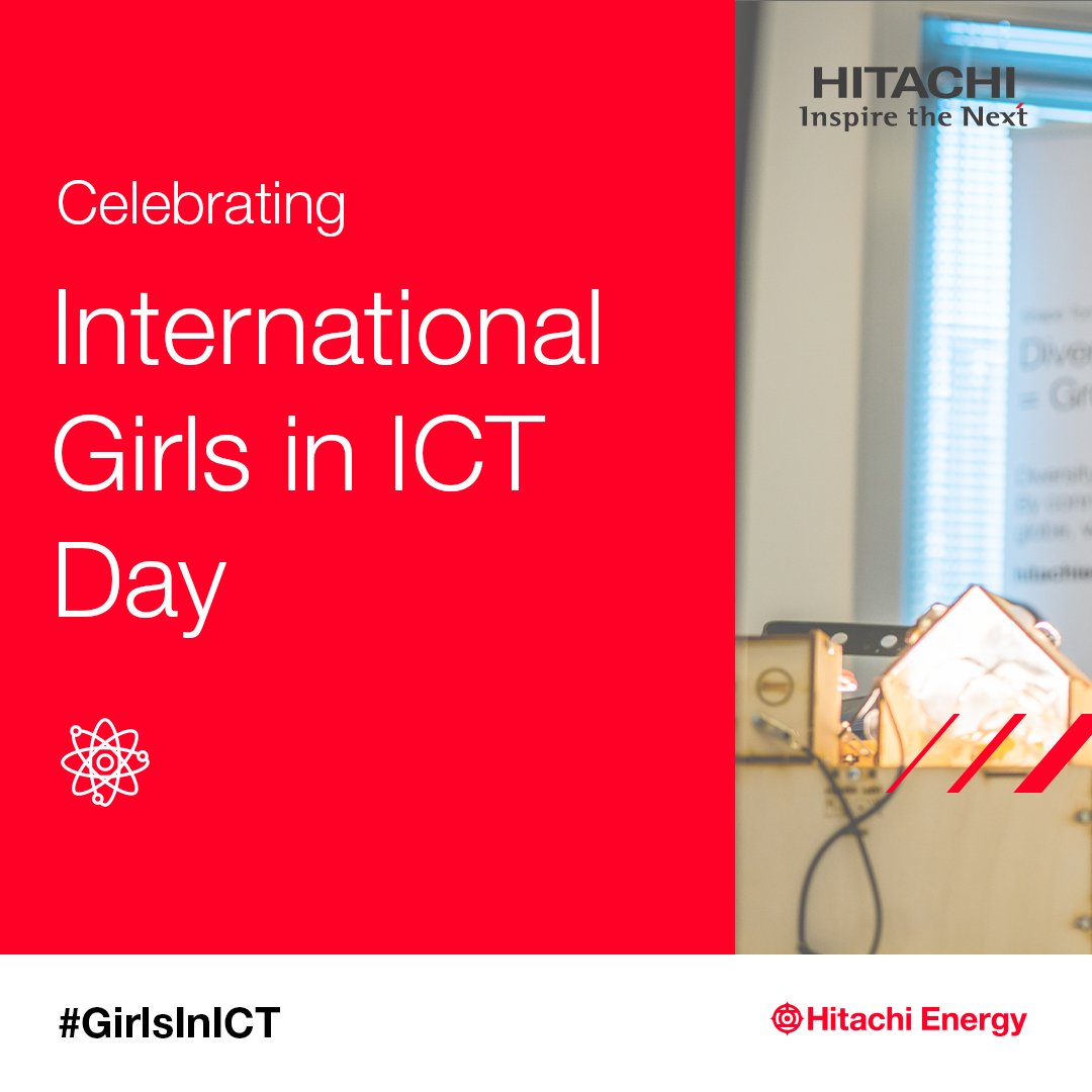 Today we recognize International Girls in Information and Communication Technology (ICT) Day. At Hitachi Energy, we're committed to empowering girls to pursue STEM and ICT careers. Learn more about our commitment➡ hitachienergy.social/9nd #ProudToBeHitachiEnergy #GirlsInICT