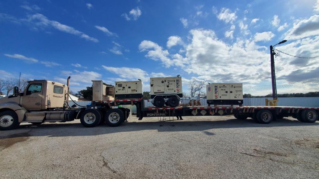 Our generators have been rigorously tested, load-banked, and undergone stringent quality control processes. It's always tough to bid them farewell, but we're excited for their next adventure. 

 #GeneratorTesting #IndustrialEquipment #PowerGeneration #IndustrialQuality#Ultraquip