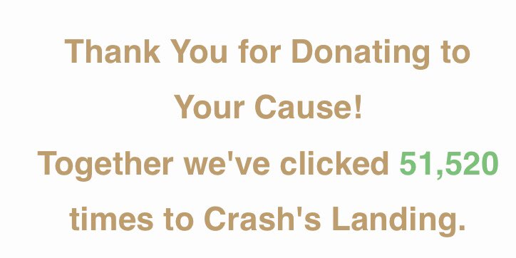 2/2 Wednesday April 24 Clicks for @CrashsLanding up to 51,520🐾  The everlasting legacy of #Diesel #BigWhite #Scout and #DaHelp now together forever in God’s Paradise💫✨ FREE•SUPER EASY•SUPER QUICK! #weeti #cats #rescue #MakeADifference  #CLICKtoDONATE shopforyourcause.com/click-to-donat…