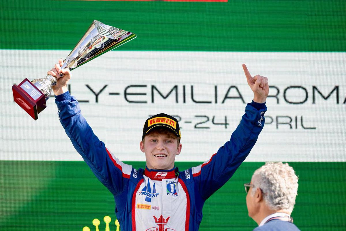 On this day in 2022, @RomanStanek scored his 1st and only career @Formula3 win at @autodromoimola #Formula3 #F3