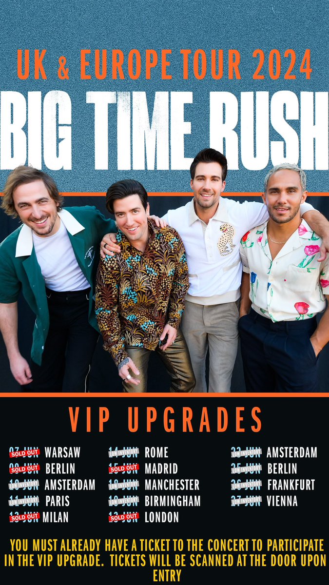 Upgrade now before they’re all gone! 🙌 viptickets.bigtimerushofficial.com/events