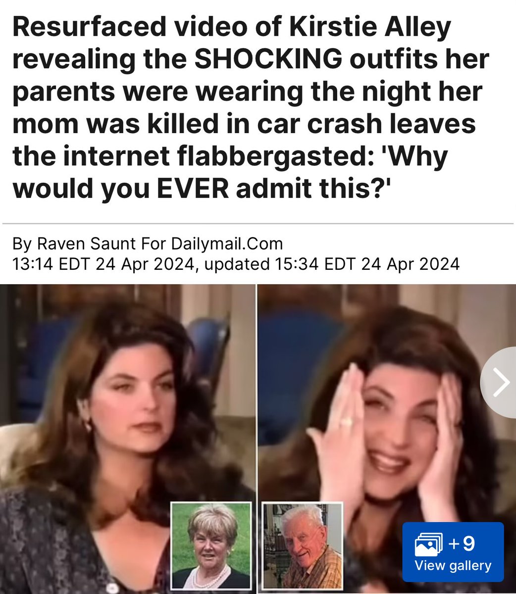 I clicked so you didn’t have to. Her parents were on their way to a Halloween party. Mom was dressed as a “little back girl” and her father was dressed as a member of the KKK. Yikes.