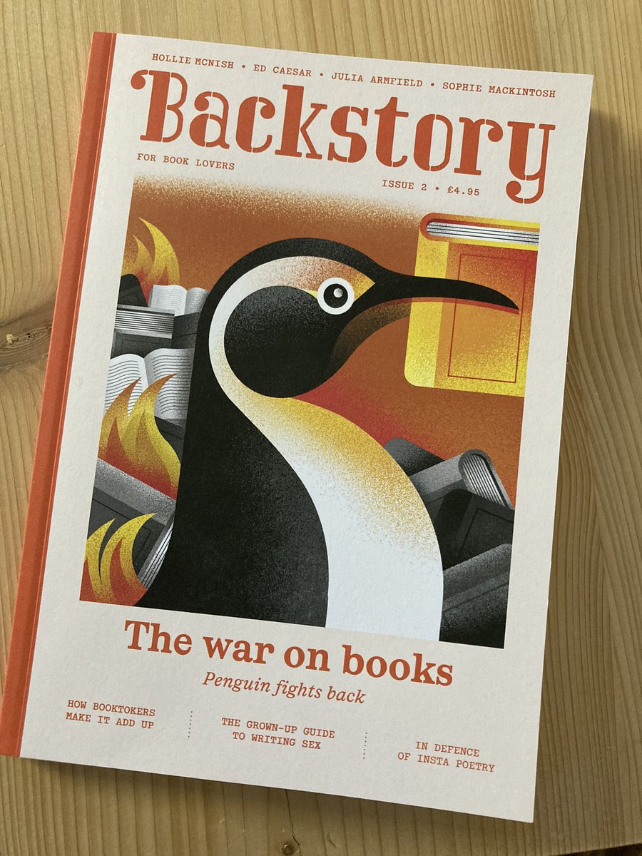 I haven’t been able to put down this gorgeous books mag from @BackstoryLdn all evening. Among other things, it has taught me a lot about BookTok. Congratulations @tomjrowley