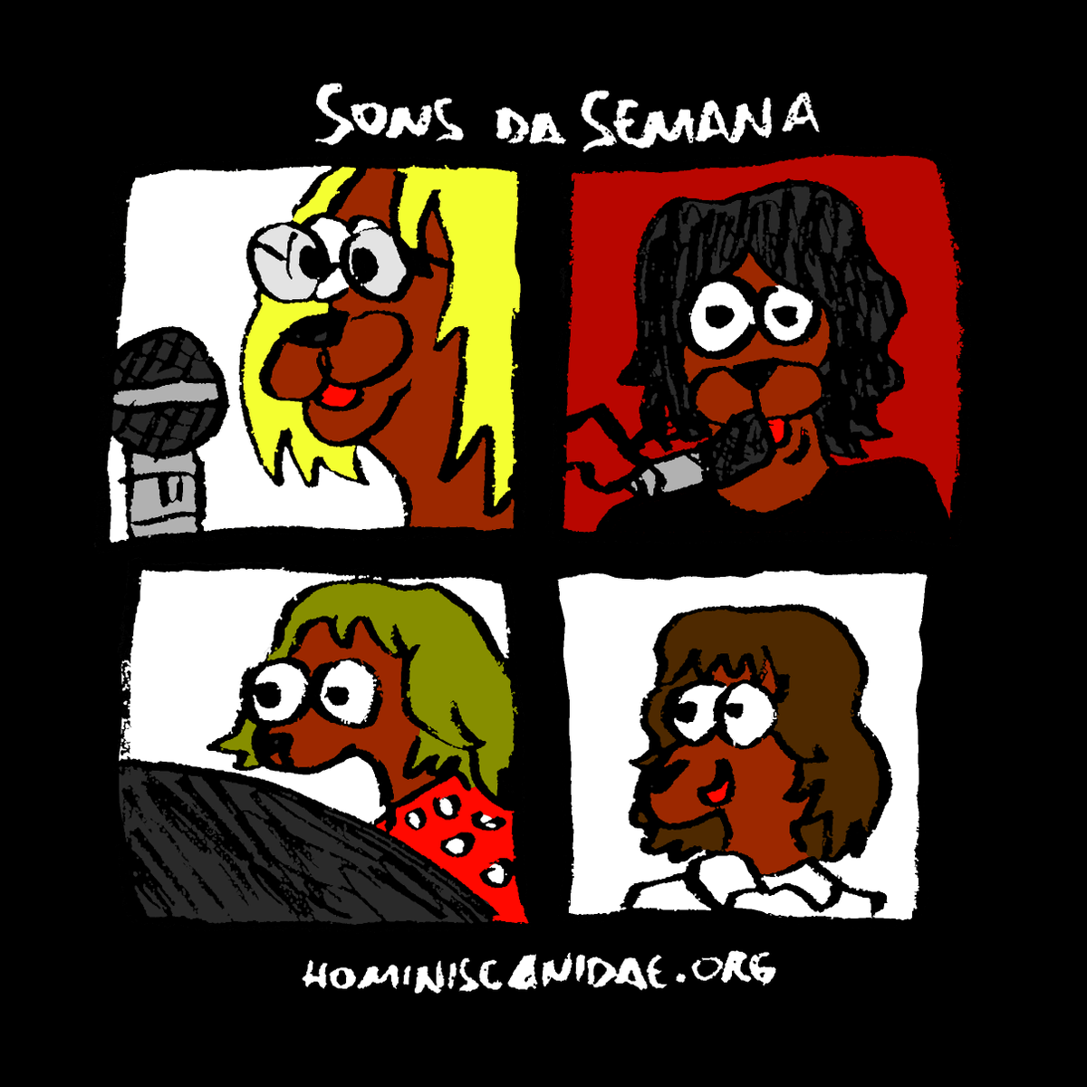 HominisCanidaee's tweet photo. Quartando com atualização da nossa playlist de #SONSDASEMANA!

20 novas faixas de trabalhos do blog e singles, em 4 opções de plays:

https://t.co/biz5v8QAPi

https://t.co/QipP7jz8Cx

https://t.co/enew8VGNGB

https://t.co/t961KKaj7b

Ouça, curta e dissemine!!

Capa: @137Magdiel. https://t.co/xsftjBU3d3