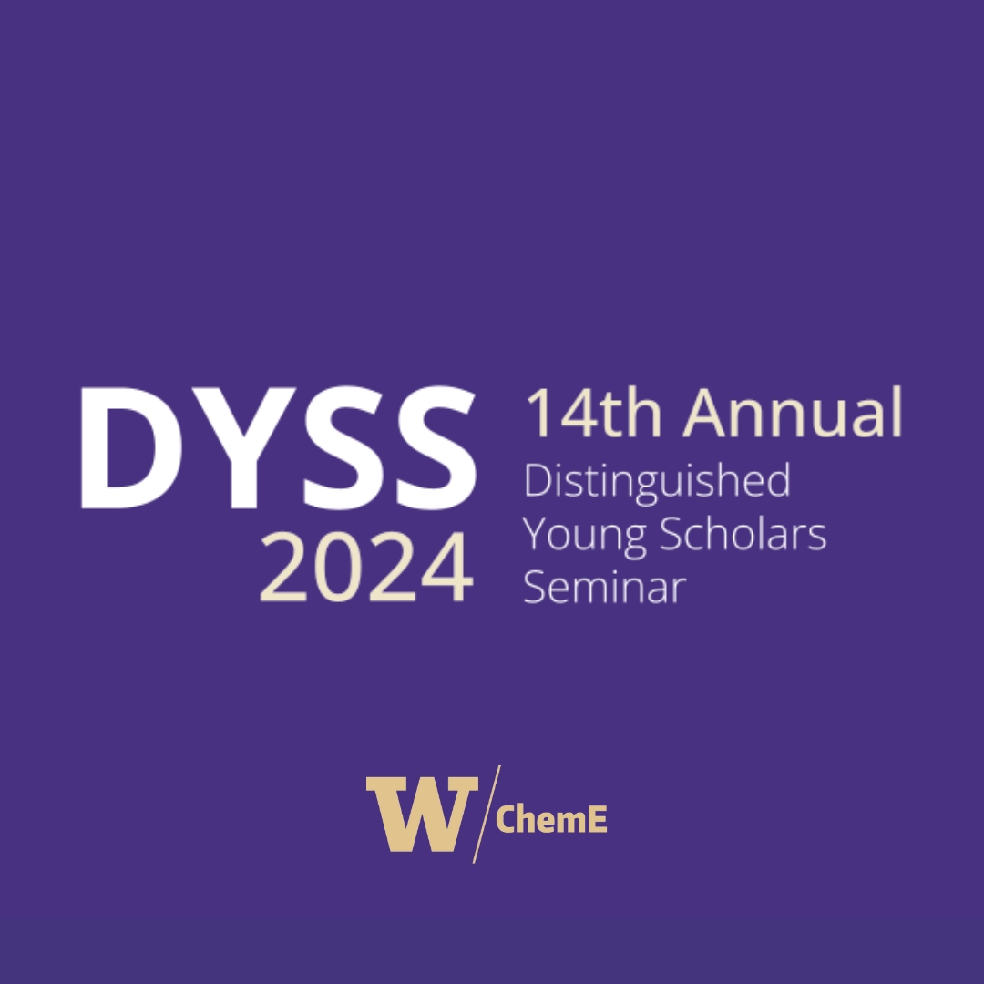 UW Chemical Engineering (@uwcheme) on Twitter photo Attention graduate students and postdocs in engineering fields like #ChemE #BioE #MatSci and beyond! Present your research and refine your job talk skills in Seattle with us.
Apply for #UWDYSS this summer, hosted by UWChemE & <a href="/UWMolES/">Molecular Engineering & Sciences Institute</a> grad students.
depts.washington.edu/dyss/ Attention graduate students and postdocs in engineering fields like #ChemE #BioE #MatSci and beyond! Present your research and refine your job talk skills in Seattle with us.
Apply for #UWDYSS this summer, hosted by UWChemE & <a href="/UWMolES/">Molecular Engineering & Sciences Institute</a> grad students.
depts.washington.edu/dyss/