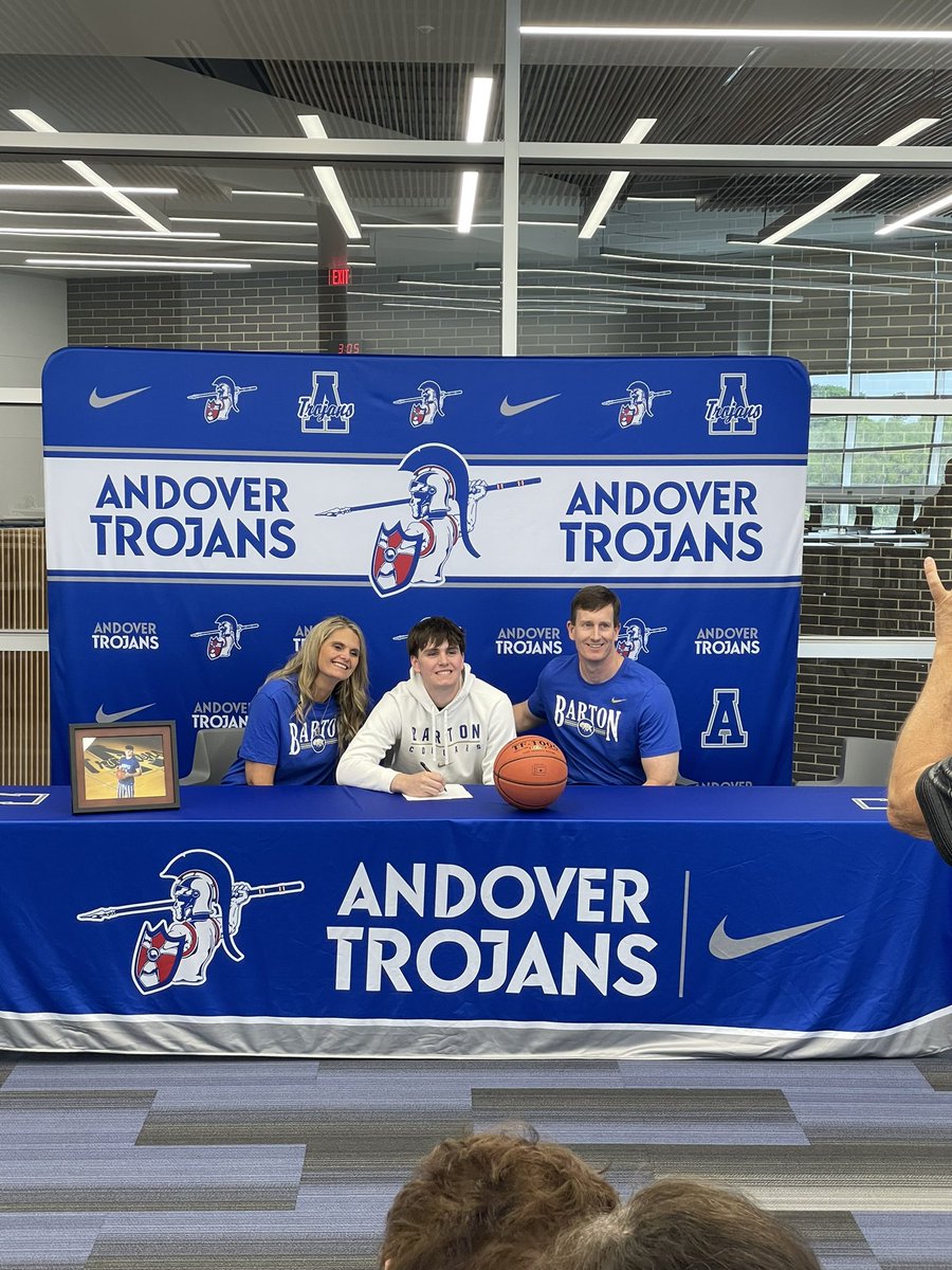 Congratulations to Blake Rucker for signing today with  Barton Community College to play basketball!! Blake was very instrumental to the basketball team the last three years at AHS. We wish you all the best!