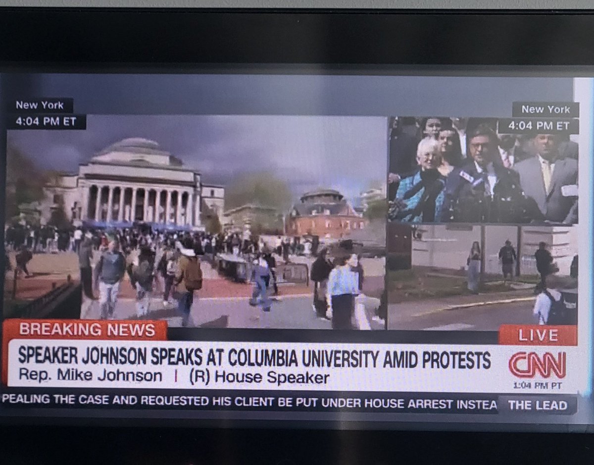 You are right, @Columbia has allowed the virus of antisemitism to get out of control. These protests are not pro-Palestinian, rather supportive of terrorists. TY @SpeakerJohnson