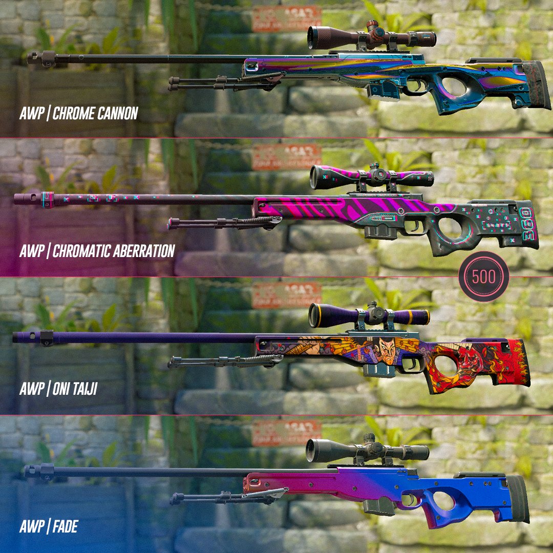 Choose one CS2 AWP And we might give it to you ;)