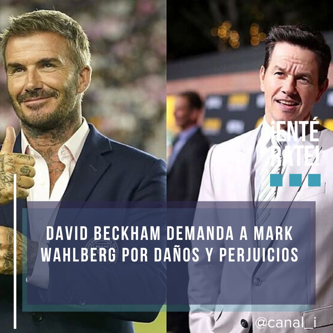 David Beckham ha presentado una demanda contra el empresario Mark Wahlberg, esto después de que su empresa de fitness lo utilizara de imagen para una campaña publicitaria y nunca haber recibido el dinero que estaba estipulado en el contrato el cuál fue de 9 millones de euros