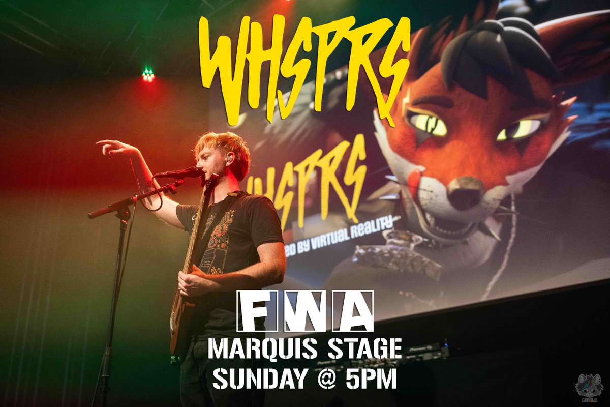 We've got one more musical guest to announce for #FWA2024 👀👀👀👀 We're excited to announce @whsprsmusic will be closing out the Marquis Stage, Sunday @ 5PM!