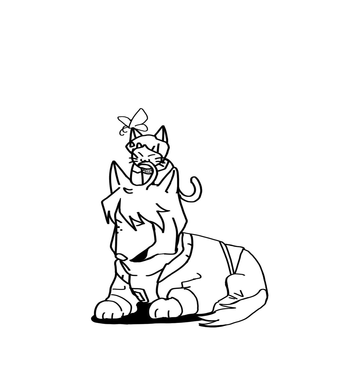 RDanneto's tweet photo. Just a little doodle after playing Valorant with my friend. He likes to play Deadlock, and I like to play Clove.

Btw, I like to call him Locky when he played Deadlock, and he said that it looks like a dog name, lol.

#VALORANT #ValorantArt #VALORANTfanart #Clove #Deadlock https://t.co/H91VHr56bO