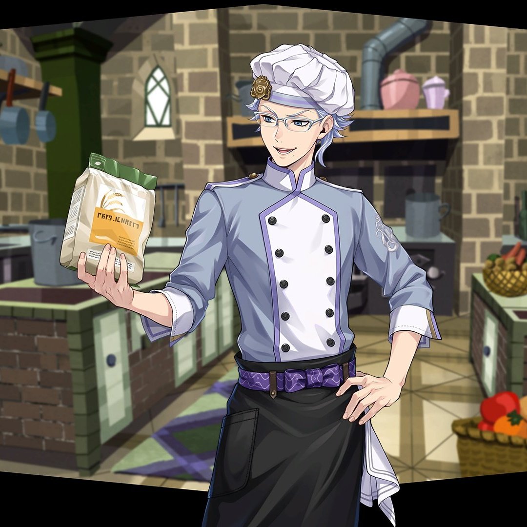 see if it were me my wrist would collapse trying to hold a bag of rice like that and the bag would thwomp onto the floor but azul is super strong and cool and strong so hes able to hold it like that no problemo and keep his elegant and sophisticated look and flex on all of us