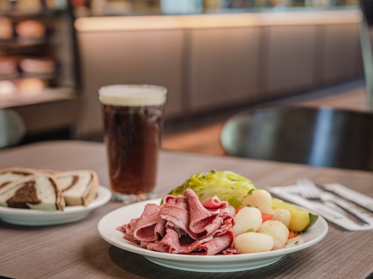 Enjoy our Corned Beef & Cabbage for a delicious lunch and dinner every Wednesday and Friday. We offer dine in, curbside take out, and delivery by Door Dash and Uber Eats.