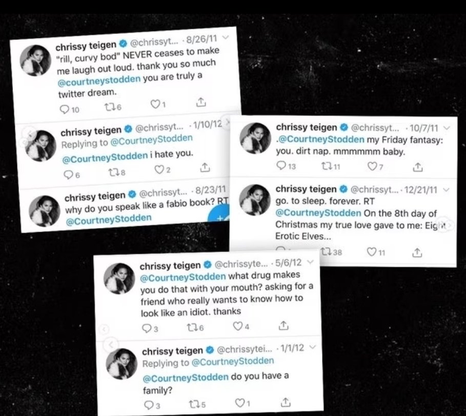 QueensSpeec1's tweet photo. #MeghanMarkleAmericanPsycho associates with another internet bully, #ChrissyTeigen.
Shocked, not shocked. #MeghanMarkleEXPOSED #AnotherRipOff #ScamJam https://t.co/hfrl3Nhq2G