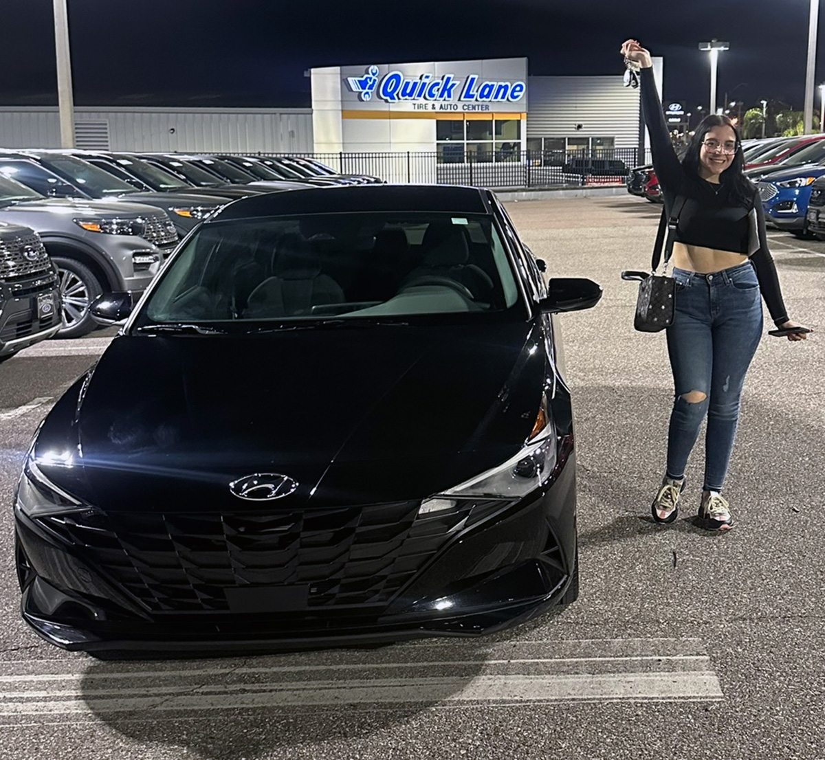 Paola Pereira knew just where to go to get a #GreatDeal on her #HyundaiElantra... #LakelandAutomall of course & salesperson #JonathanDiaz made sure #GreatService meant buying was #Fast, #Fun & #Easy. #Enjoy Paola & #ThankYou for choosing us - we're here for you! #NewCar #Hyundai