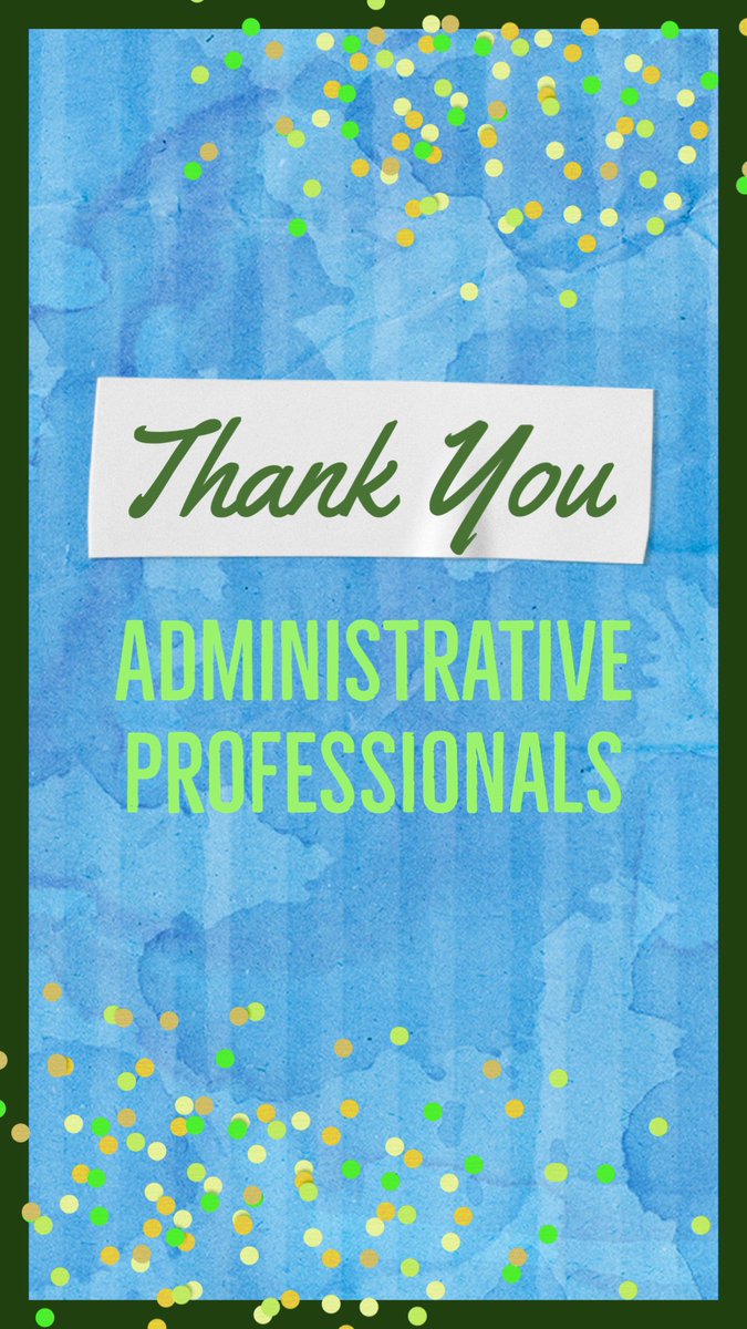 #HappyAdministrativeProfessionalsDay ….especially to our ✨rockstar✨ Admin group who crushes it daily behind the scenes!!! #TeamFinch 💚💛🩷