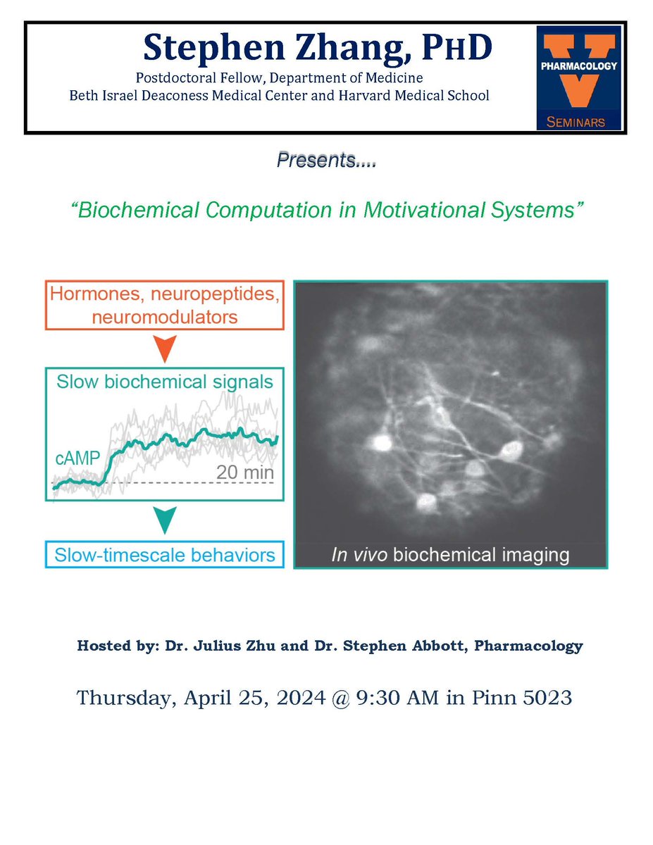 Good Afternoon, Join us tomorrow morning for a seminar@ 9:30AM in Pinn 5023... Hope to see you there!