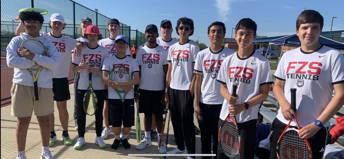 FZS with a great day of tennis. Some of our best of the year. 6 medals in 7 events 1 Gold 3 Silver 2 Bronze