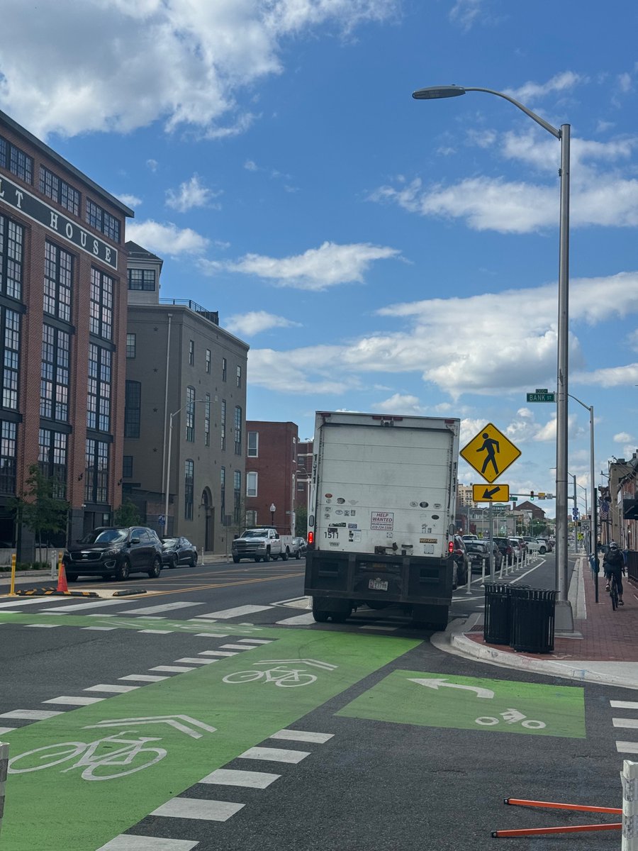 Bike lanes in Baltimore be like… ?