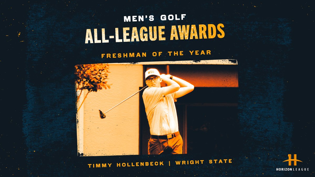 Our 2024 #HLGOLF Men's Freshman of the Year is Timmy Hollenbeck (<a href="/TimmyHollenbeck/">Timmy Hollenbeck</a>) of <a href="/WrightStateGolf/">Wright State Golf</a>!

⛳️: bit.ly/44eXbko
#OurHorizon 🌇