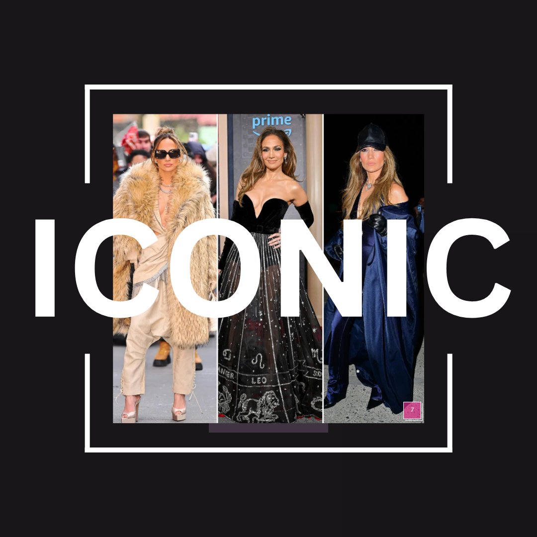 .@JLo has cemented herself as a true fashion icon. Her style evolution over the years is nothing short of inspiring, proving that like fine wine, her fashion sense only gets better with time. 

 #JenniferLopez #FashionIcon