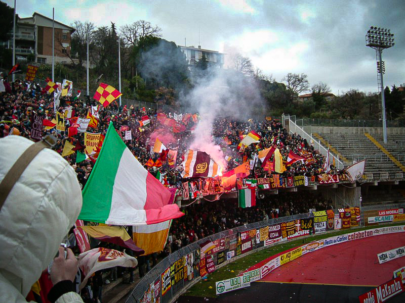 Ascoli Roma 2005/06 
3-2 
RETI: 20' pt Quagliarella, 24' pt Paci, 42' pt Budan, 27' st Taddei, 29' st autogol Comotto.
Foto prese da asromaultras.org