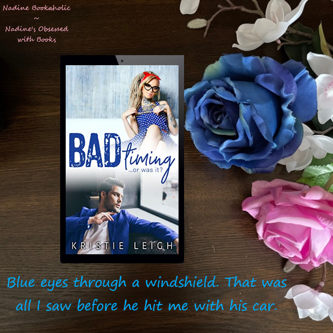 BAD TIMING by Kristie Leigh is LIVE!

Bad Timing is a light, snarky, sexy, standalone contemporary romance with plenty of laughs, emotional moments, and steam.

Read My ⭐⭐⭐⭐ book review and find out more here ➡ bit.ly/NBReviewBT
#nadinebookaholic
#booklovers