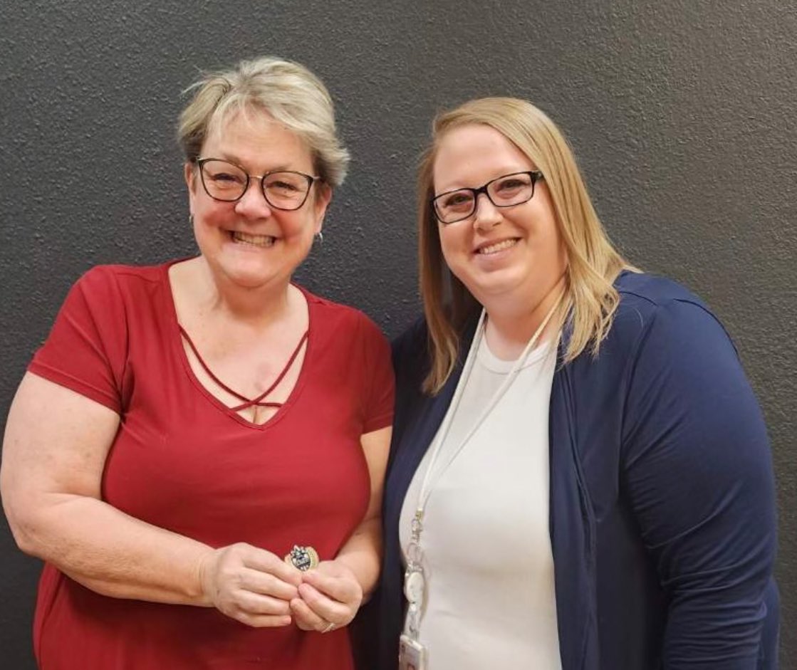 Ally Peters was recently recognized by Amanda Vandergrift with an SPS United pin! Ally has been an essential collaborative partner in the Explore hiring process. Ally’s knowledge & understanding of processes have truly made a difference, & we are lucky to have her on our team!