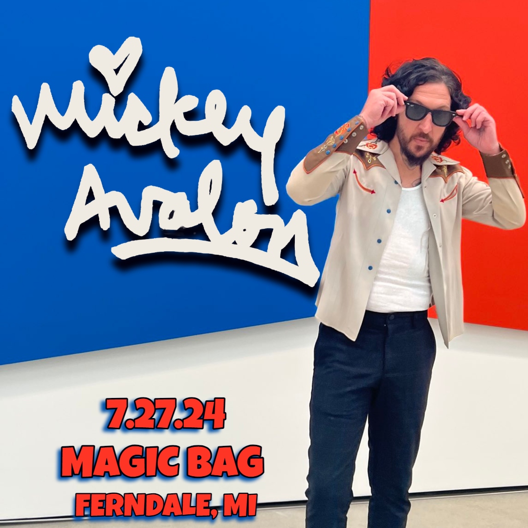 🖤On Sale now at the Magic Bag🖤
The Magic Bag Presents
Mickey Avalon @MickeyAvalon
with REDD (Rapper REDD)
Sat, July 27 | Tix: $22 adv. | 7 pm | All Ages
Ticket Link: tinyurl.com/4h5npsw3
#MickeyAvalon #TheMagicBag
#Ferndale #NeverSatisfiedTour
#TagTheBag #REDD #HipHop