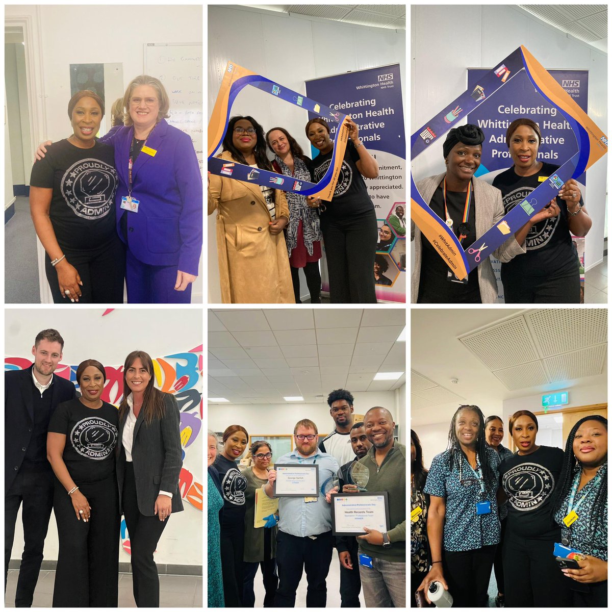 Images cannot capture the atmosphere at the Inaugural Admin Professionals Award Ceremony @WhitHealth. 7 Categories, Over 100 Nominations, 28 Finalists and 7 Winners. Thank you all for everything you do.👏🏾 #proudlyadmin #AdministrativeProfessionalDay