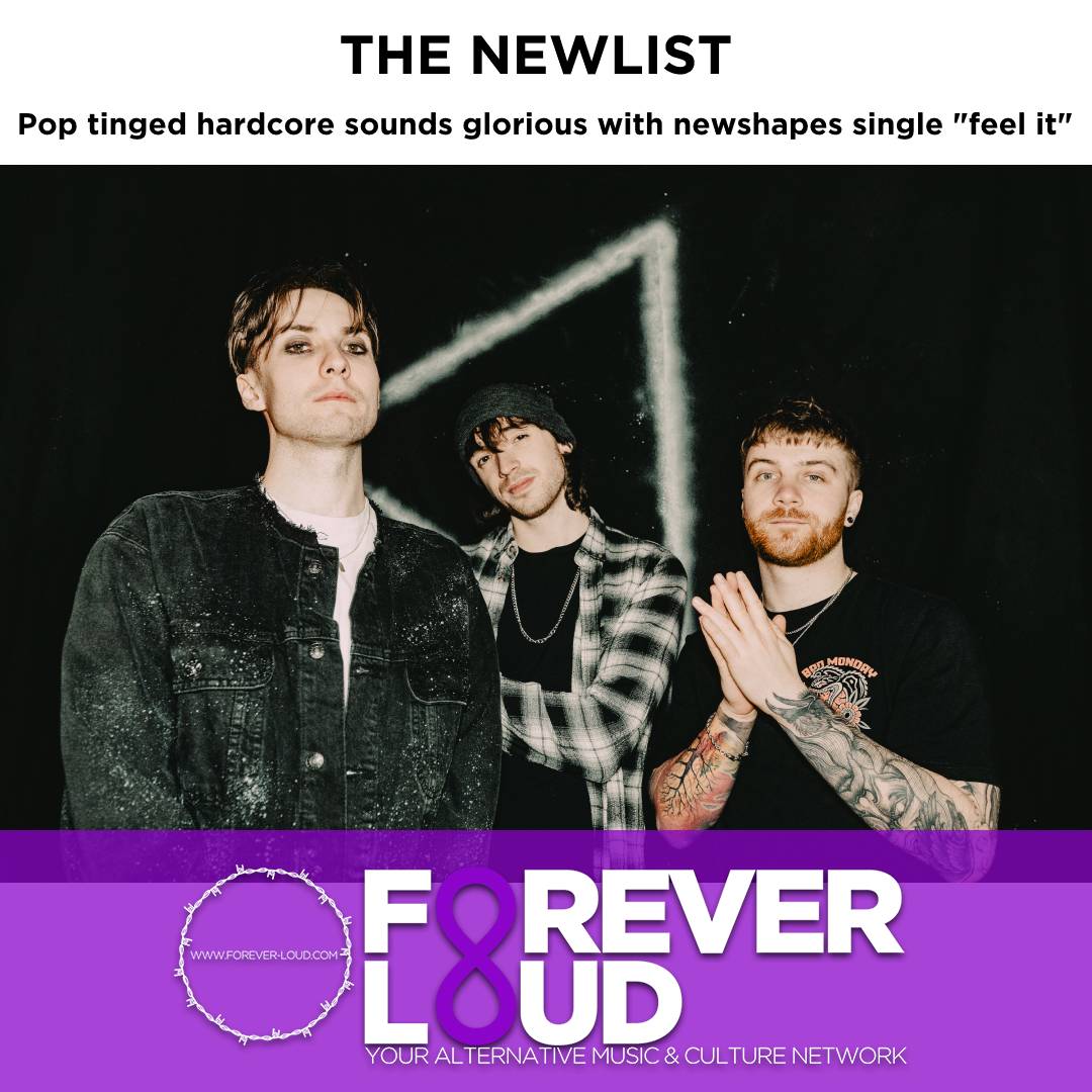 Scottish band newshapes bring Scott from @BleedFromWithin on their new track 'feel it'. Hear it now on The Newlist -> forever-loud.com/newshapes-shar…