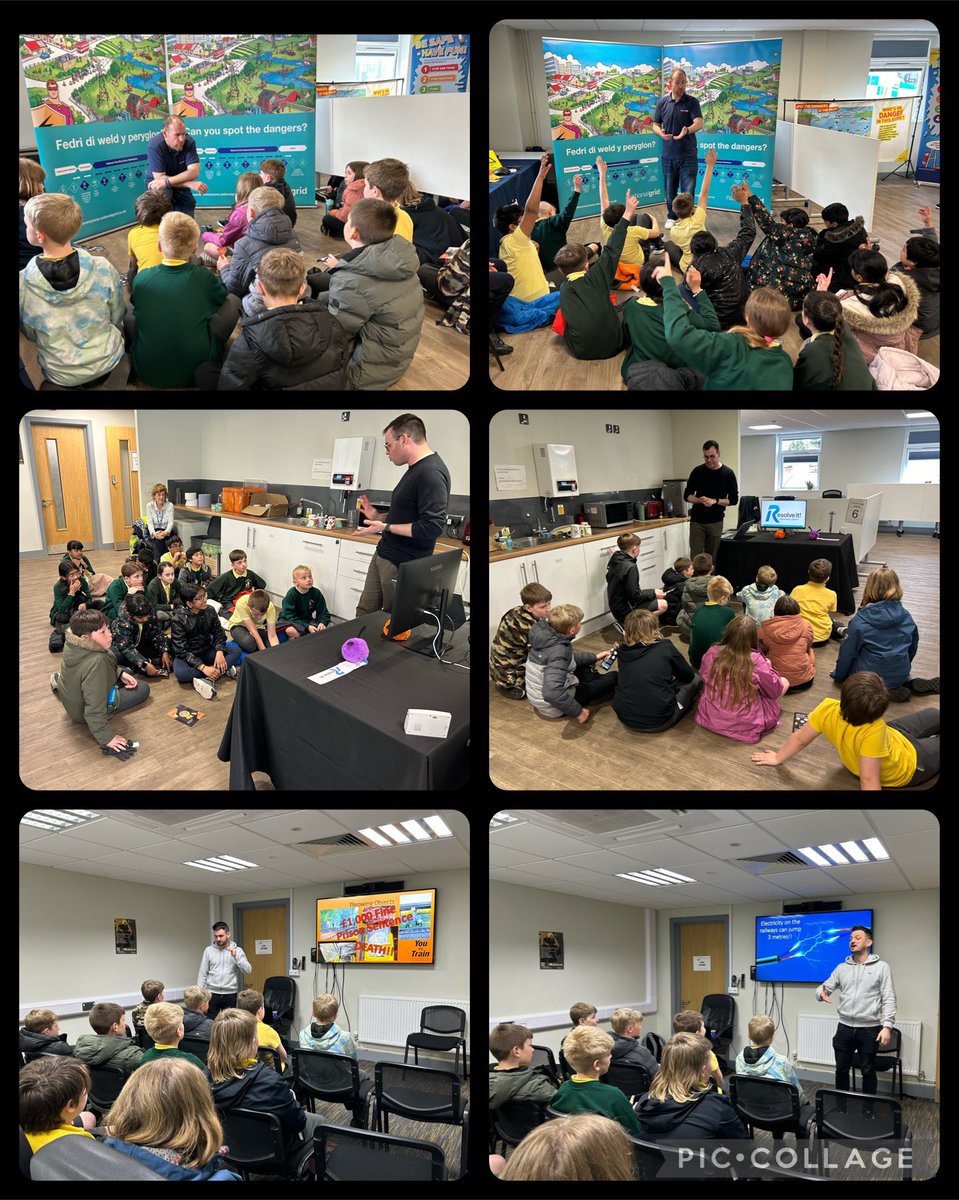 #Narberth and #Ewenny enjoyed their visit to @crucial_crew earlier this week where they learnt lots of valuable information on how to keep safe not only at home but outside in places such as at the beach or by the trains. Thank you for having us. #crucialcrew #StayingSafe