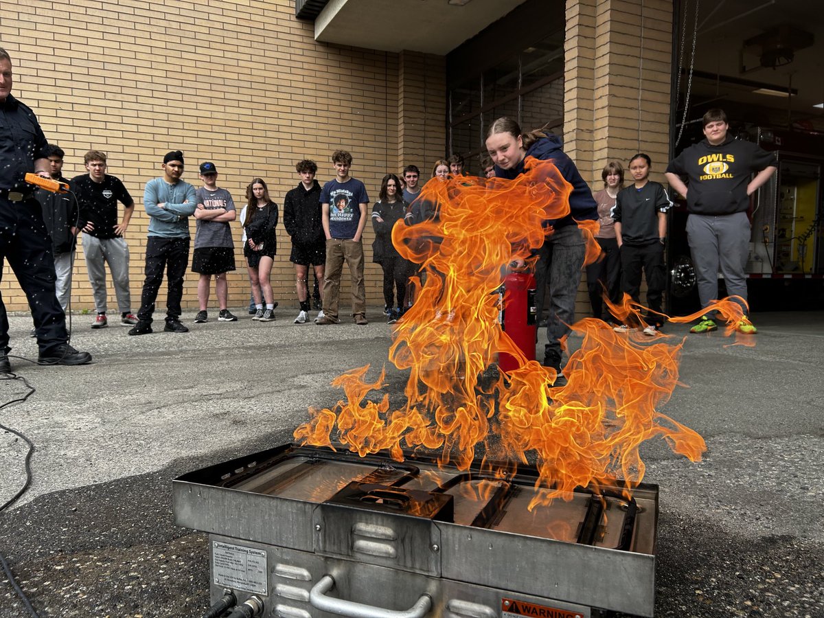 SD23News's tweet photo. Thanks to the Kelowna Fire Department for giving students career experience today! #TogetherWeInspireWonder https://t.co/xh6Ma3CeOq