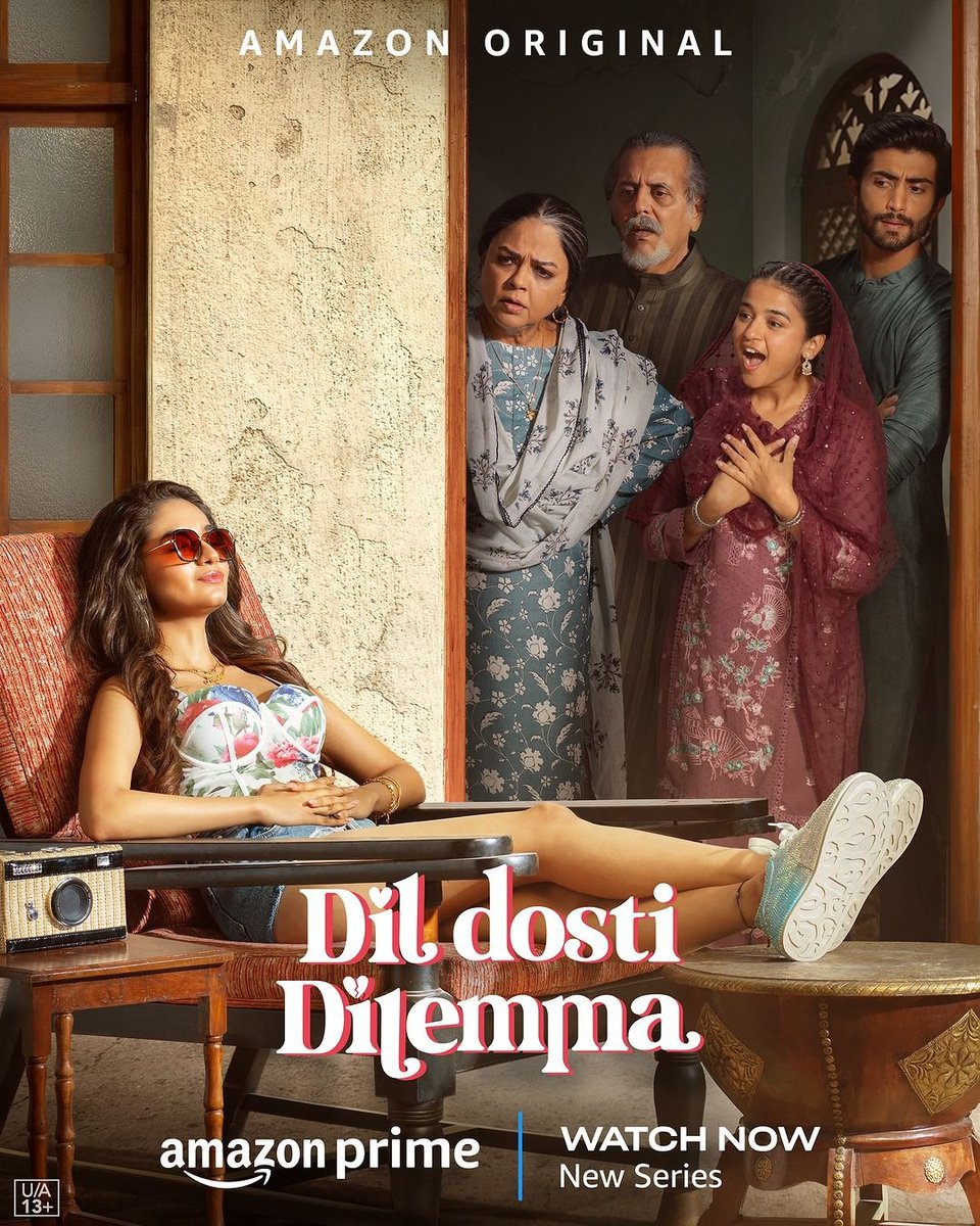 Amazon Prime New Series #DilDostiDilemma Streaming Now On #PrimeVideo.
Starring: #AnushkaSen, #KushJotwani, #VishakhaPandey, #RevathiPillai, #ElishaMayor, #TanviAzmi, #ShishirSharma & More.
Directed By #DebbieRao.

#DDDonPrimeOnPrime #Series #DilDostiDilemmaOnPrime #AllInOneOTT