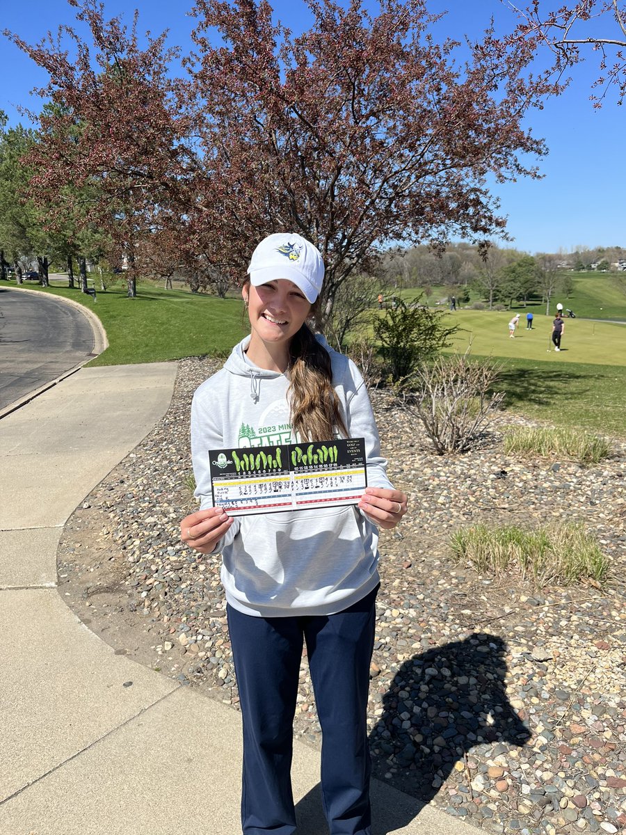 Congrats to <a href="/avary_johnson/">avary</a> for winning the South Suburban Conference match today at Crystal Lake with a 74. <a href="/AVHSAthletics/">AVHS Athletics</a>