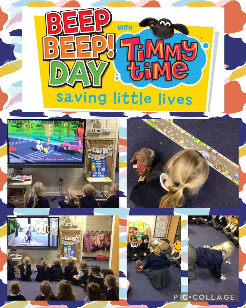 Today was #BeepBeepDay 🚙 Little Owls learnt all about road safety. They talked about holding a grown up’s hand when walking near roads, crossing roads at safe places and using a child seat and wearing a seat belt when travelling in a car. @Brakecharity