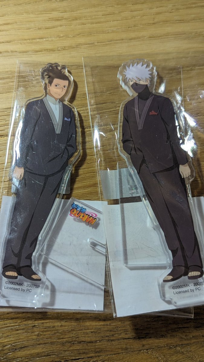 Me stalking Japanese Mercari has paid off! My KakaIru standees have arrived!