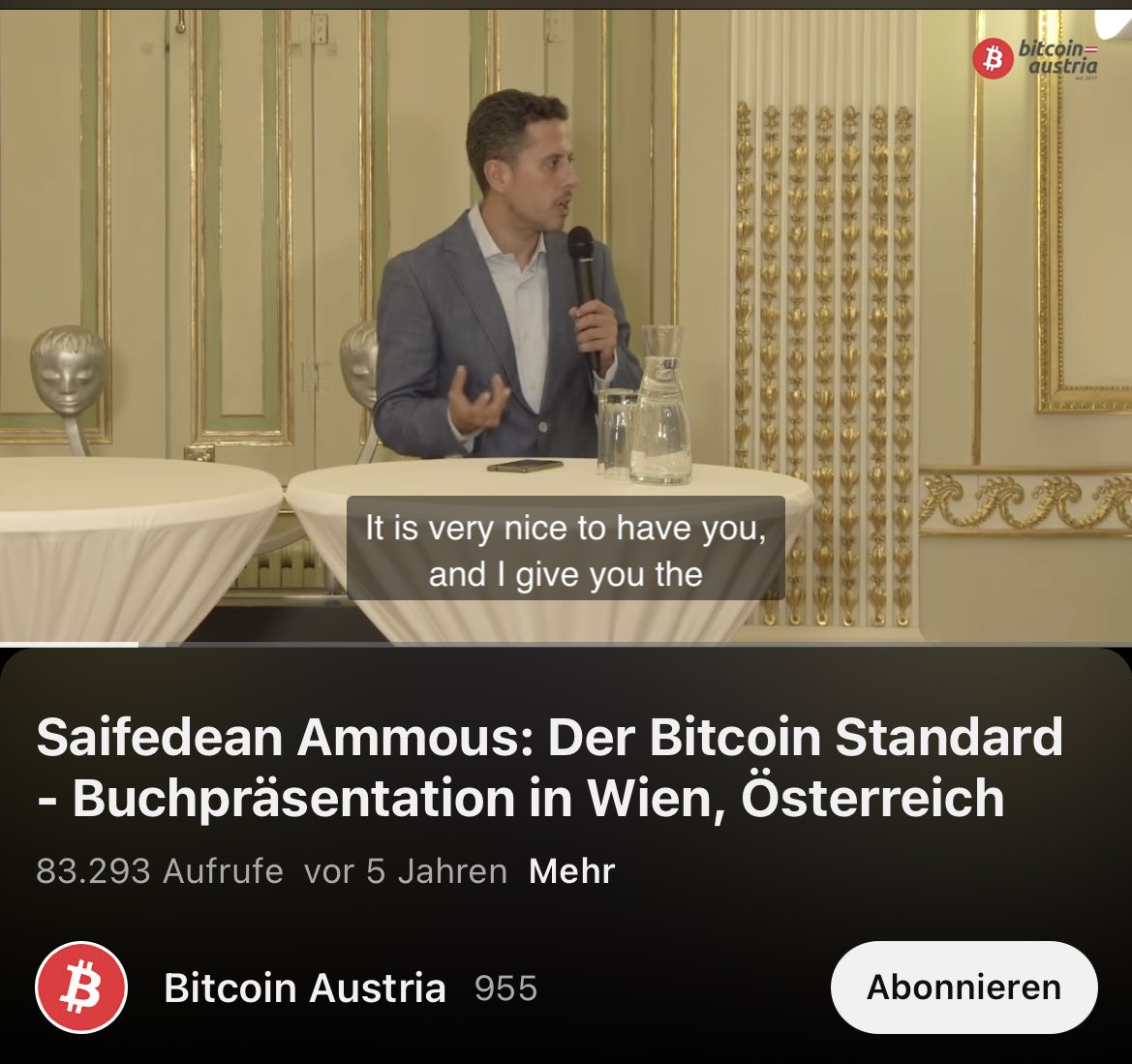 Years ago, this video helped me a lot in understanding #Bitcoin and economics. Thank you @bitcoin_at and @saifedean 🙌🏻 Also: watch a then very hairy @NikoJilch thinking Bitcoiners are insane. 😂 youtu.be/Zbm772vF-5M?si…