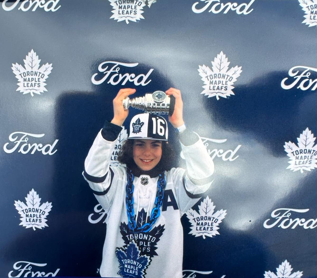 MarcellaPalumb3's tweet photo. @LGCanada WE BELEAF 💙🤍 THIS IS OUR YEAR!! GO LEAFS GO 💙🤍 #LifesGoodCelly https://t.co/W8TpJMTe8T