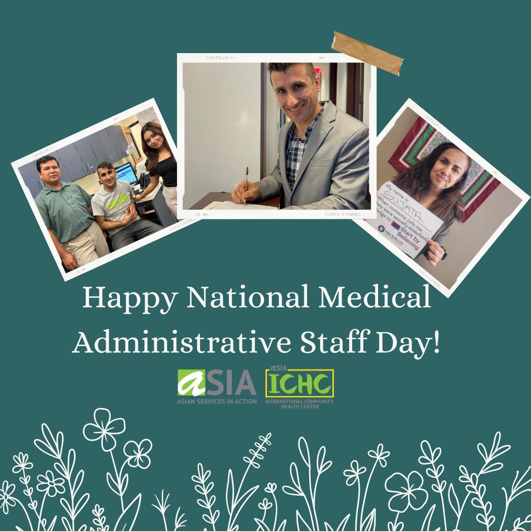 Happy Medical Administrative Staff Appreciation Day! Our International Community Health Clinics’ health services are made possible by our compassionate and hardworking administrative staff in both Akron and Cleveland. We appreciate you so much!