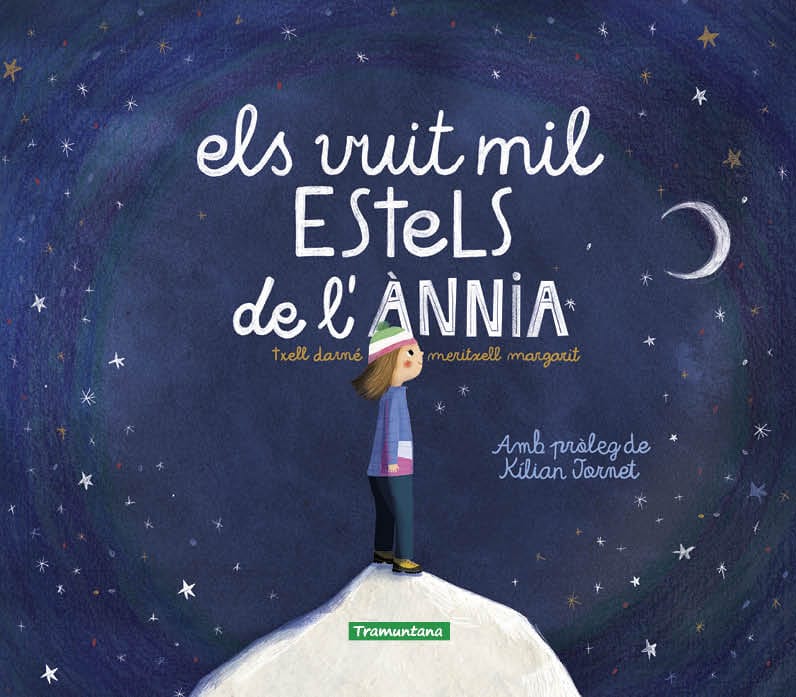 Avui a  l'@escolamiralletes, hem tingut la sort d'escoltar el conte "Els vuit mil estels de l'Ànnia" de la mà de la mare de la protagonista. Una història de superació  i també una forma de donar suport a la investigació dels càncers cerebrals infantils. 8000estels.com