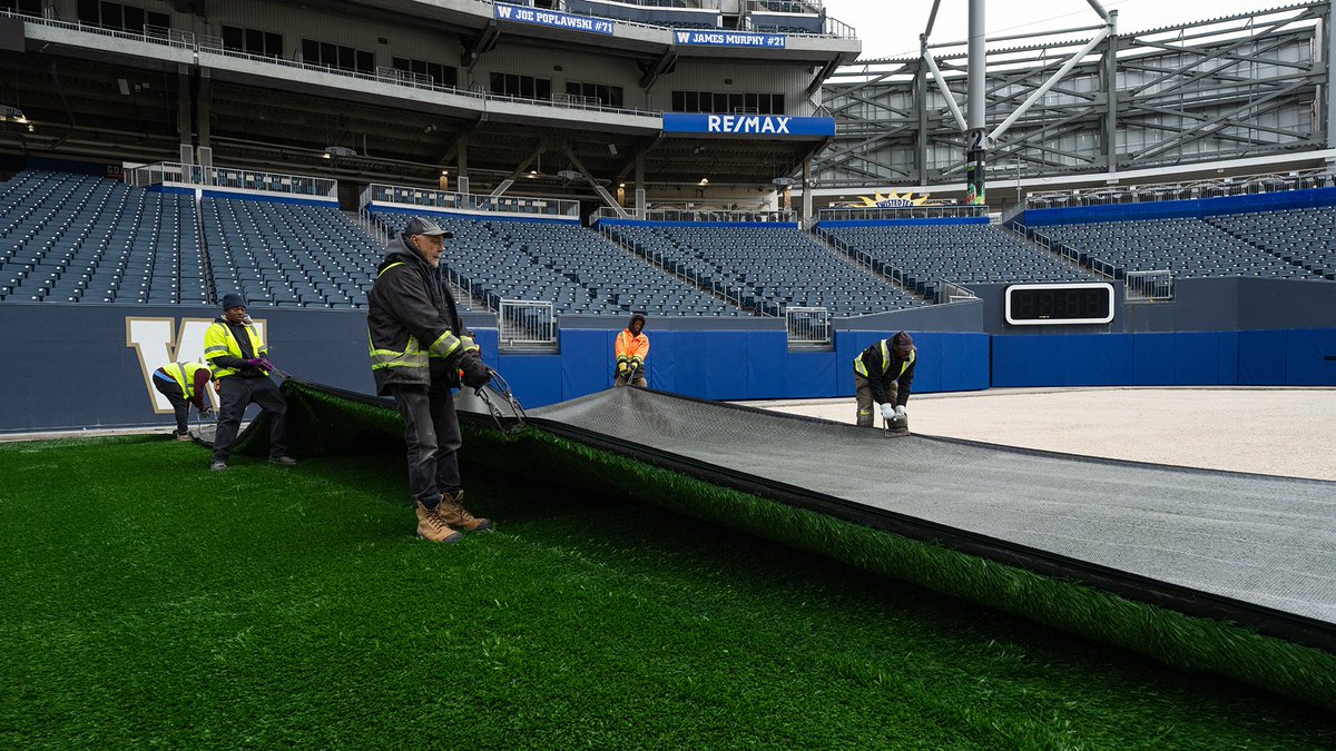 new turf, who dis? #ForTheW