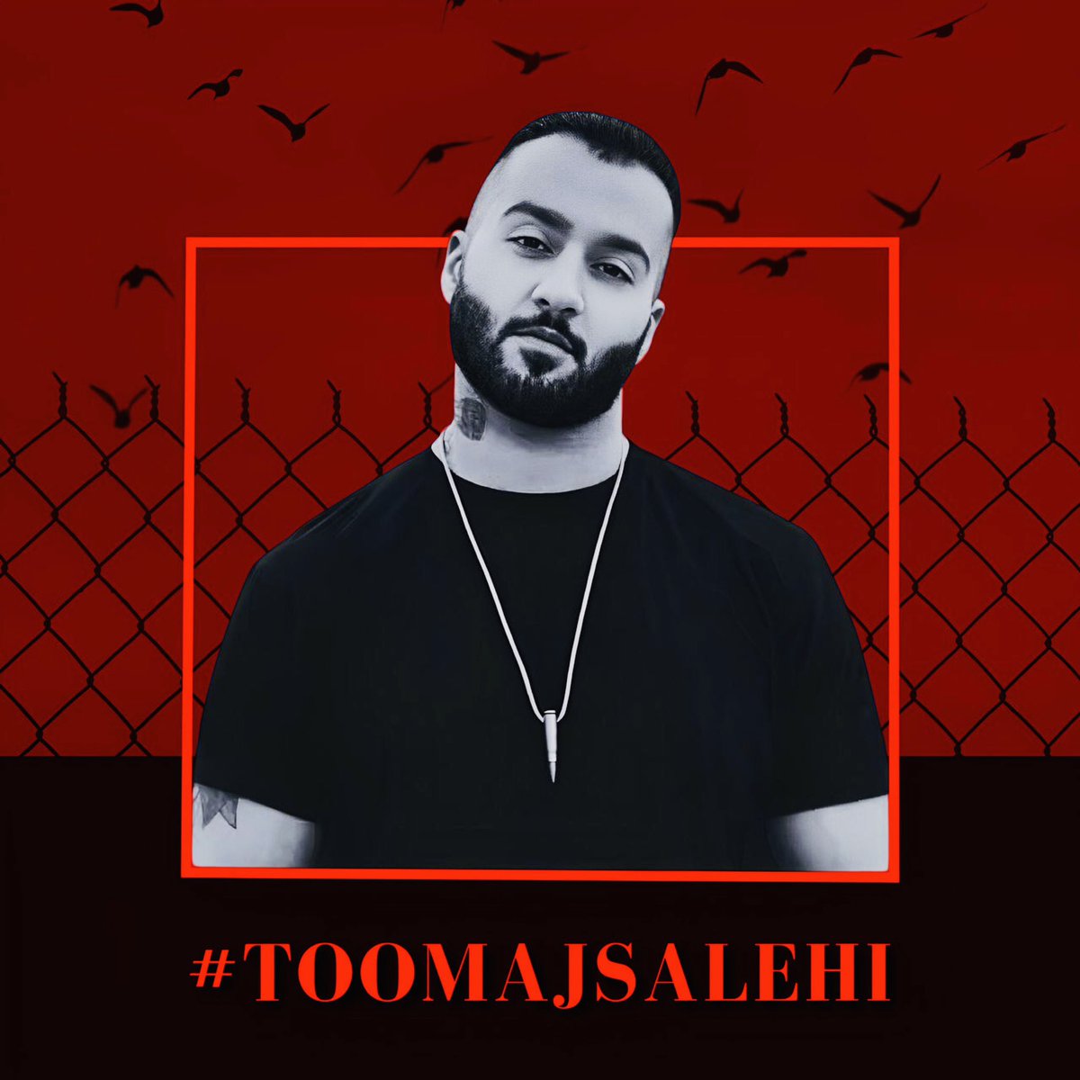 #ToomajSalehi, the Iranian award-winning rapper has received a death sentence in the hands of the #IRGCterrorists-led regime in Iran. His crime? Daring to reflect the suffering of Iranians in his music. #IRGC is behind every conflict in the region. Put them on the EU terror list!